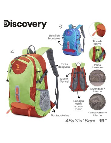 Mochila Camping 40 Litros DISCOVERY