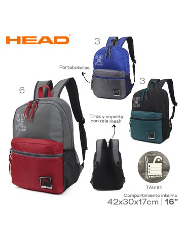 Mochila 16'' - HEAD