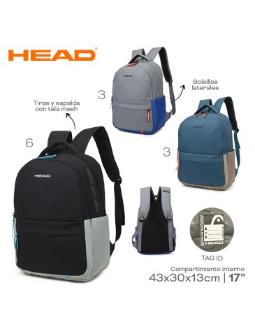 Mochila 17'' - HEAD