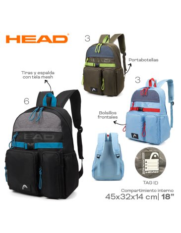 Mochila 18'' - HEAD