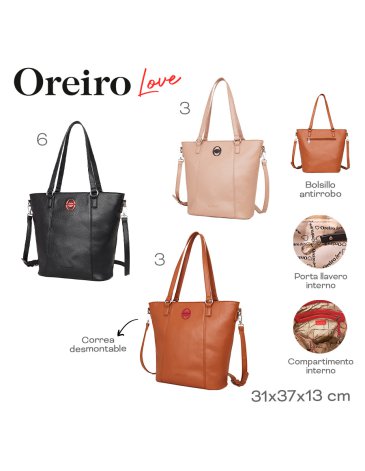 Cartera Tote Bag LAS OREIRO