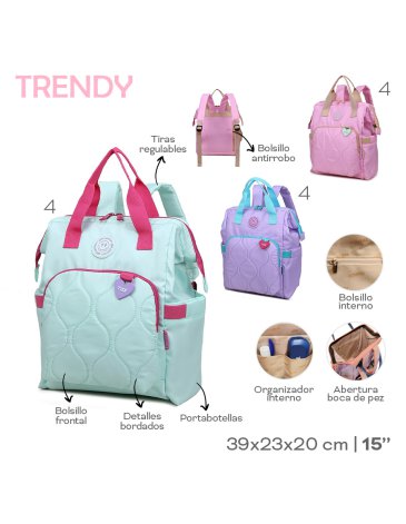 Mochila 15'' TRENDY