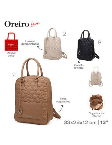 Mochila Oreiro PU LAS OREIRO LOVE