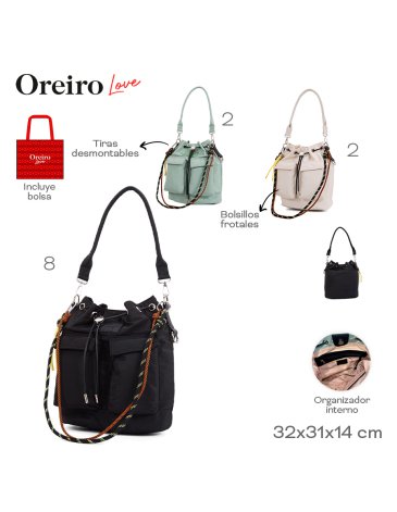 Cartera LAS OREIRO LOVE
