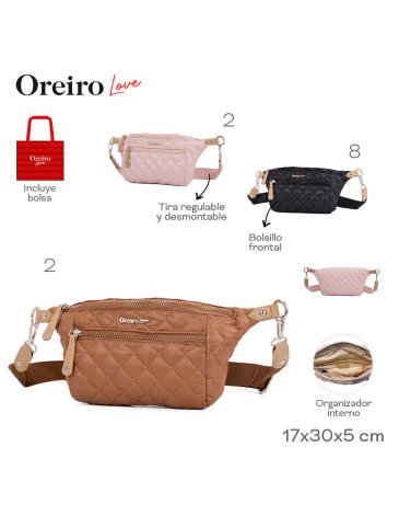 Riñonera LAS OREIRO LOVE