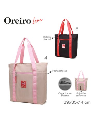 Cartera Tote LAS OREIRO LOVE