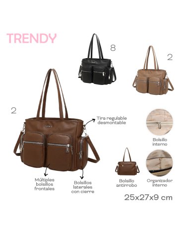 Cartera PU TRENDY