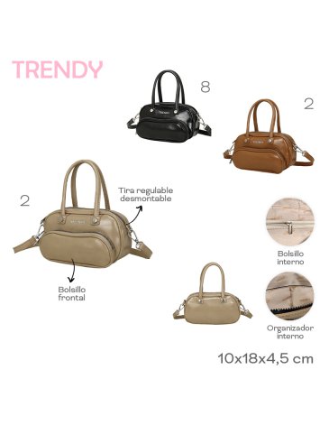 Mini Cartera PU TRENDY