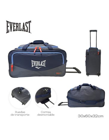 Bolso con carro 24 Pulgadas  EVERLAST