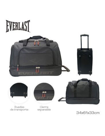 Bolso con carro 24 Pulgadas EVERLAST