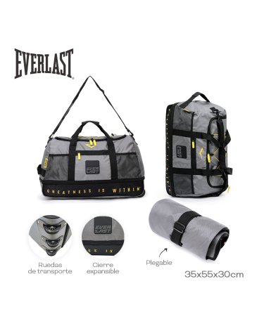 Bolso C/ Carro Plegable - EVERLAST