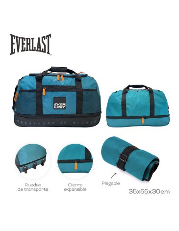 Bolso C/ Carro Plegable EVERLAST