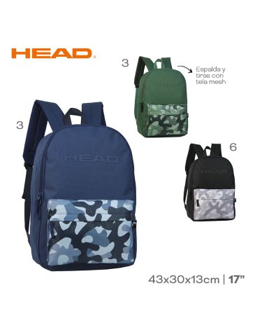 Mochila 17'' Pulgadas - HEAD