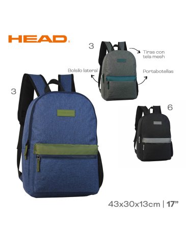 Mochila 17'' Pulgadas - HEAD