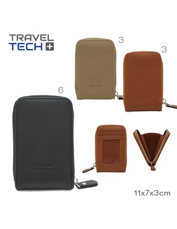 Venta por Mayor y Catalogo Tarjetero TRAVEL TECH