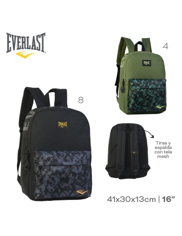 Mochila 16'' Pulgadas EVERLAST