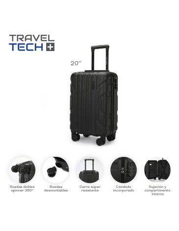 Valija Carry On 20'' Pulgadas  TRAVEL TECH