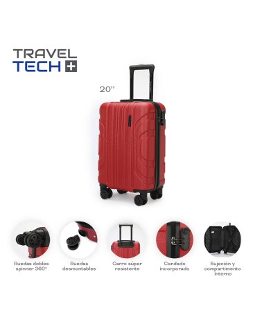 Valija Carry On 20'' Pulgadas  TRAVEL TECH