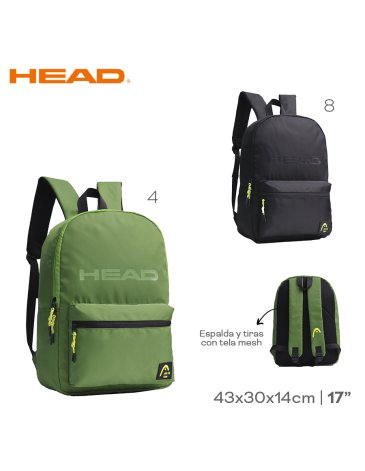 Mochila 17'' Pulgadas - HEAD