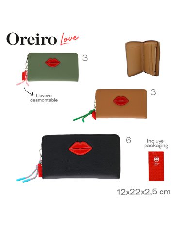 Maxi Billetera Oreiro Love LAS OREIRO LOVE