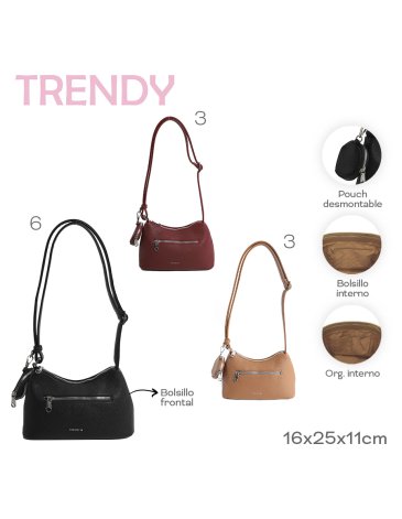 Cartera C/Monedero         TRENDY