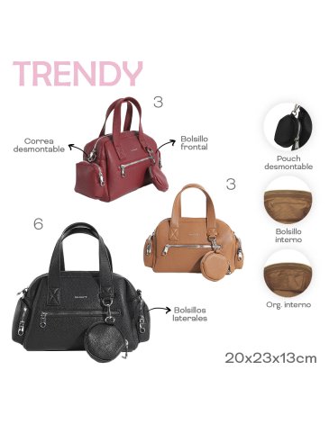 Cartera C/Monedero         TRENDY