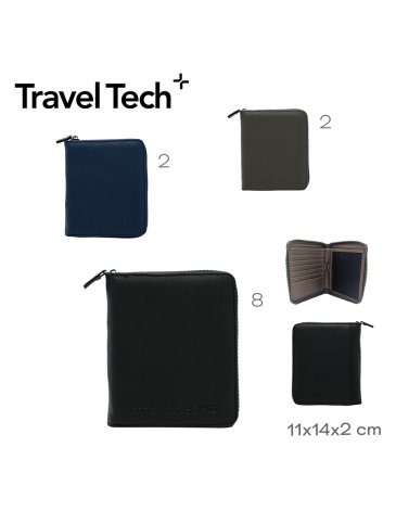 Venta por Mayor y Catalogo Porta Pasaporte TRAVEL TECH