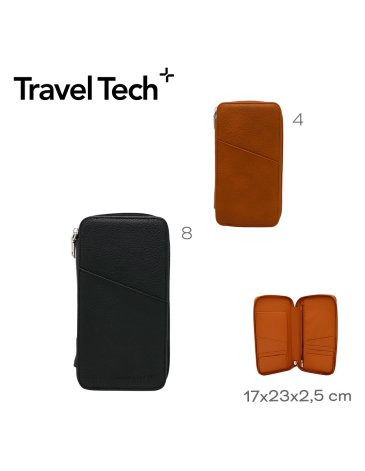 Venta por Mayor y Catalogo Porta Pasaporte TRAVEL TECH