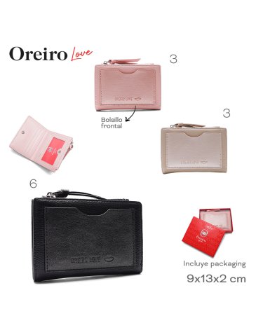 Billetera Oreiro Love LAS OREIRO LOVE