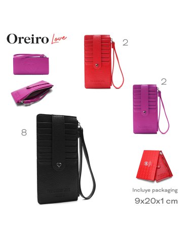 Tarjetero Oreiro Love LAS OREIRO LOVE