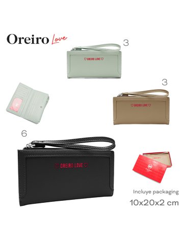 Billetera Oreiro Love LAS OREIRO LOVE