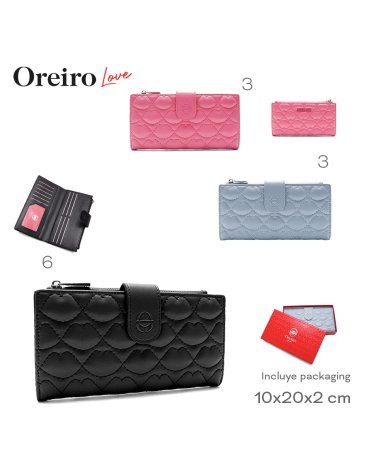 Billetera Oreiro Love LAS OREIRO LOVE