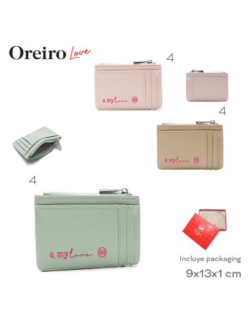 Tarjetero Oreiro Love LAS OREIRO LOVE