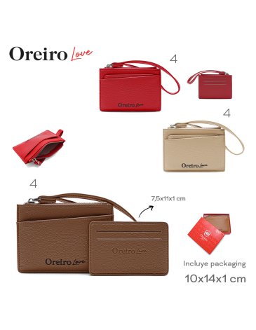 Tarjetero Oreiro Love LAS OREIRO LOVE
