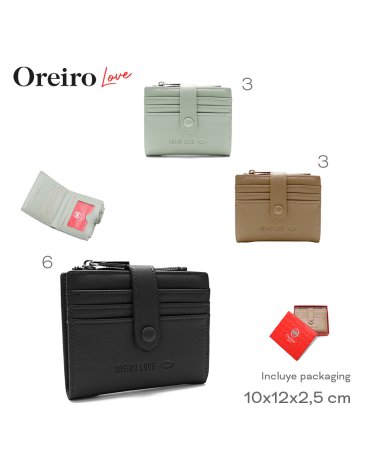 Billetera Oreiro Love LAS OREIRO LOVE