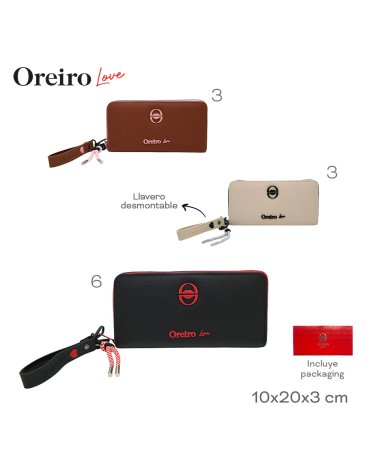Billetera LAS OREIRO LOVE