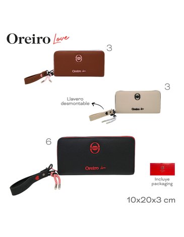 Billetera Oreiro Love LAS OREIRO LOVE