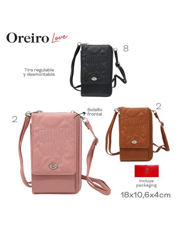 Porta Celular LAS OREIRO LOVE