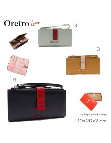 Billetera Oreiro Love LAS OREIRO LOVE