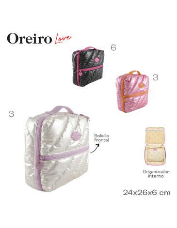 Porta Cosmeticos LAS OREIRO LOVE