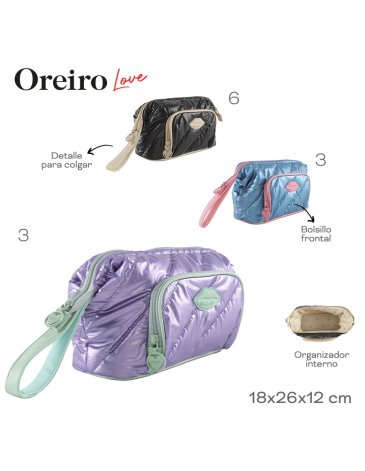 Porta Cosmeticos LAS OREIRO LOVE