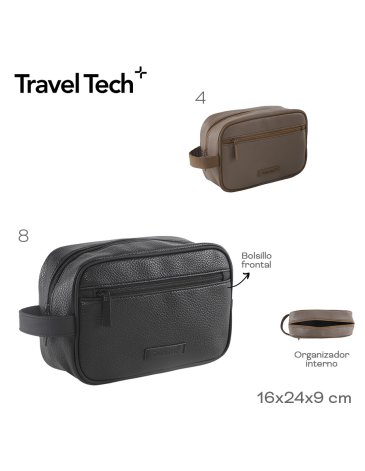 Neceser de Viaje PU TRAVEL TECH