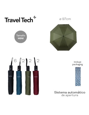 Paraguas Automatico Mini TRAVEL TECH