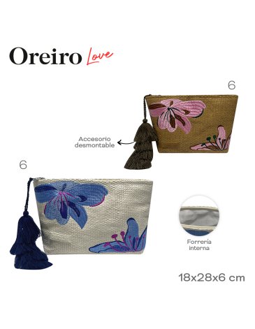 Porta Cosmeticos LAS OREIRO LOVE