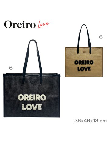 Bolso Playero Oreiro Love LAS OREIRO LOVE