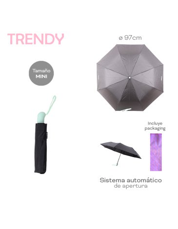 Paraguas mini automatico TRENDY