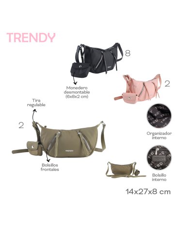 Morral c/ Monedero TRENDY