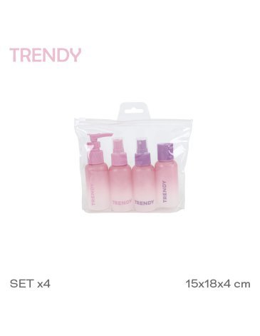 Set de Viaje x4 TRENDY