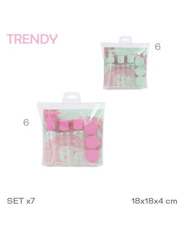 Set de Viaje x7 TRENDY