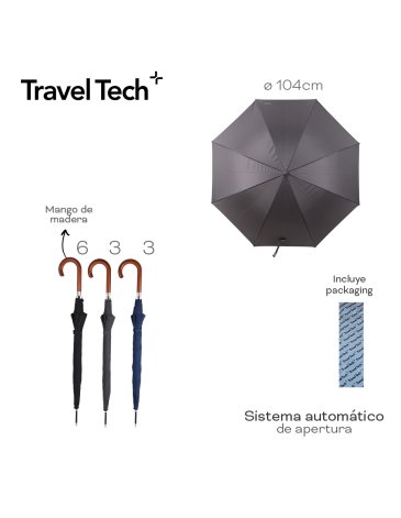 Paraguas Automatico TRAVEL TECH